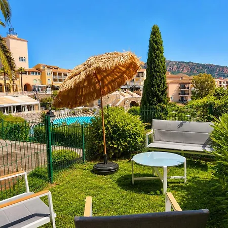 Cap Esterel Prestige-climatisation-jardins Clos-pleine Vue Ou Esterel Апартаменты Сен-Рафаэль