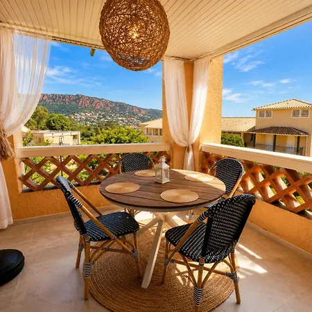 Cap Esterel Prestige-climatisation-jardins Clos-pleine Vue Ou Esterel * Сен-Рафаэль