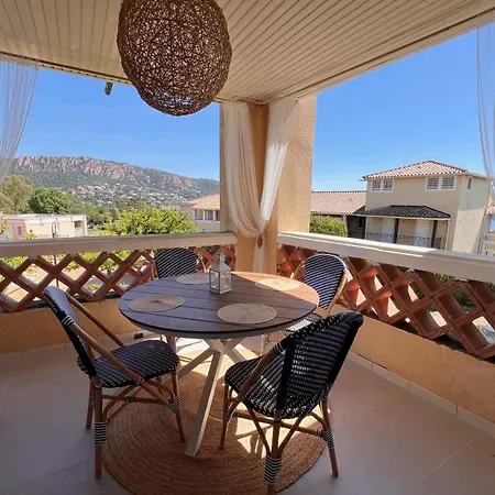 Apartamento Cap Esterel Prestige-climatisation-jardins Clos-pleine Vue Ou Esterel *